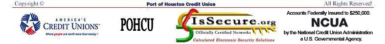 Accounts federally insured to $250,000. by the NCUA