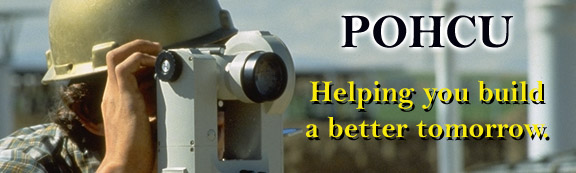 Surveyor at the port working.